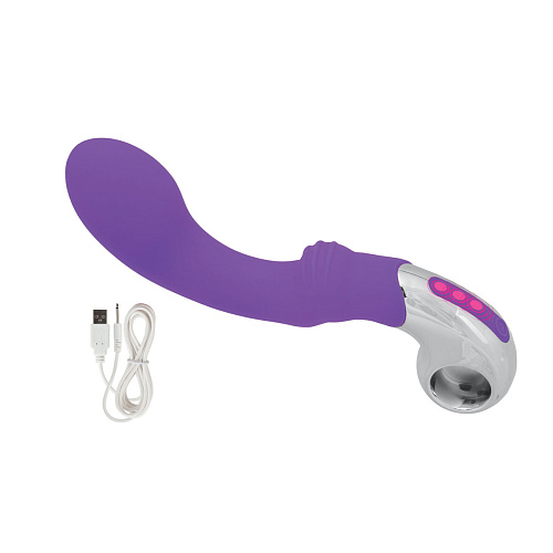 Фиолетовый вибратор California Exotic Novelties Embrace G-wand SE-4610-10-3 (21 см)