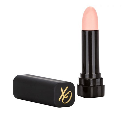 Чёрный компактный вибратор-помада California Exotic Novelties Hide Play Lipstick SE-2930-05-2