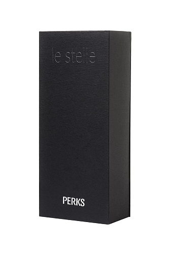 Бирюзовый анальный вибратор с 2 сменными насадками Le Stelle PERKS SERIES EXO LS12214