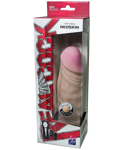 Вибратор-реалистик больших размеров телесного цвета LOVETOY (А-Полимер) 718913 (25 см)