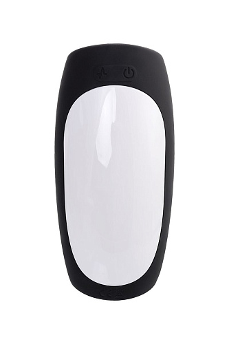 Чёрно-белый перезаряжаемый мастурбатор Erotist Hailstorm 543004