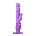 Фиолетовый реалистичный вибратор NMC SEX CONQUEROR SPIRAL MOTION DUO VIBE 111761 (21 см)