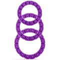 Набор фиолетовых эрекционных колец Shots Media BV Silicone Love Wheel 3 sizes (3 шт.) SHT096PUR