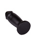 Чёрный анальный плаг фаллической формы LOVETOY (А-Полимер) 428300 (13,7 см)