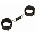 Чёрные наручи Lola toys Bondage Collection Wrist Cuffs Plus Size 105102Lola