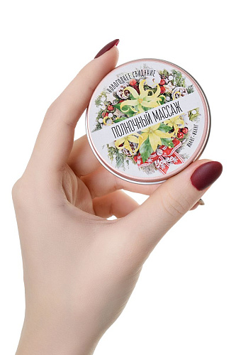 Массажная свеча с ароматом иланг-иланга ToyFa «Полночный массаж» 722015