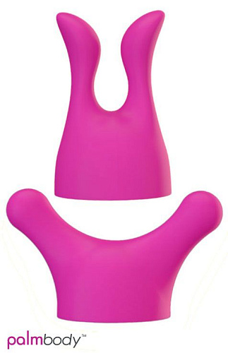Набор розовых насадок для массажёра BMS Factory PalmPower Massager 30529