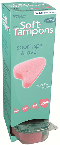 Розовые гигиенические тампоны Joy Division Soft-Tampons Normal 12201