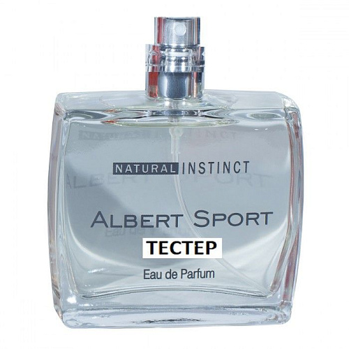 Тестер мужской парфюмерной воды с феромонами Парфюм престиж М Natural Instinct Albert Sport