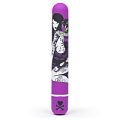 Фиолетовый вибратор с принтом Tokidoki CLASSIC VIBRATOR PURPLE SNAKE WOMAN E27703 (18,4 см)
