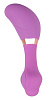 Сиреневый вибратор с золотистой каймой Orion 0585203 (13,5 см)