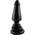 Чёрная анальная пробка в форме члена Mister B The Bum Boner MB779222 (23 см)