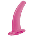 Розовая изогнутая анальная пробка Pipedream His and Hers G-Spot PD4261-11 (12,4 см)