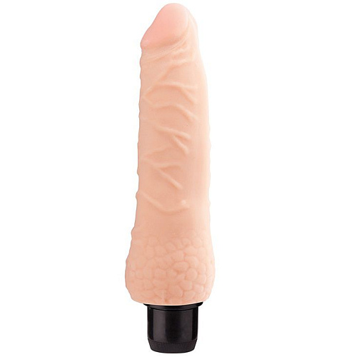 Реалистичный вибромассажёр телесного цвета Dream Toys REALSTUFF 5INCH VIBRATOR 20699 (16 см)