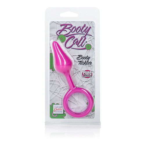 Розовая анальная пробка California Exotic Novelties Booty Call Booty Tickler SE-0394-05-2 (9,5 см)