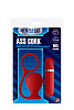 Красная вибровтулка Dream Toys MENZSTUFF ASS CORK WIDE 20912 (7,5 см)