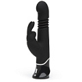 Чёрный хай-тек вибратор Fifty Shades of Grey Greedy Girl Thrusting Rabbit Vibrator FS-74956 (22,8 см)