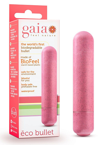 Коралловая вибропуля Blush Novelties Eco Bullet BL-82900
