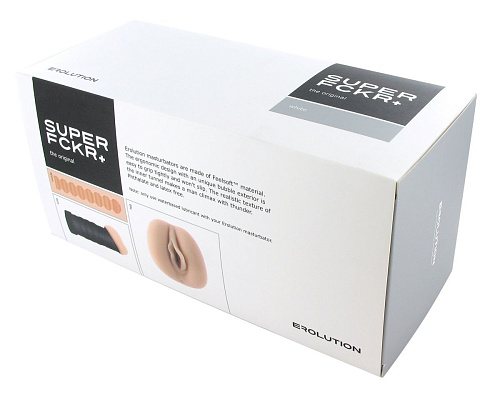 Мастурбатор-вагина телесного цвета Erolution SUPERFCKR THE ORIGINAL E22300