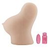 Мастурбатор телесного цвета в виде пышного бюста Baile BM-009160