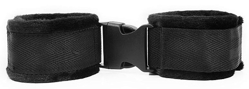 Чёрные мягкие поножи на липучке Bior toys NTB-80572