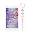 Розовая анальная цепочка California Exotic Novelties First Time Love Beads SE-0004-31-2
