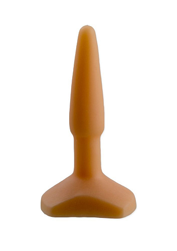 Оранжевый анальный стимулятор Lola toys Small Anal Plug flash 510276lola (12 см)