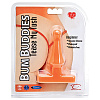 Оранжевая анальная пробка Topco Sales Bum Buddies Tease My Tush 1003029 (10 см)