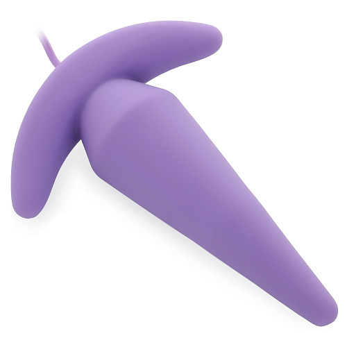 Фиолетовый анальный вибростимулятор RestArt Tower RA-305 (8,3 см)