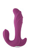 Фиолетовый вибратор с клиторальной стимуляцией Tonga N5 RECHARGEABLE DUO VIBRATOR 530005