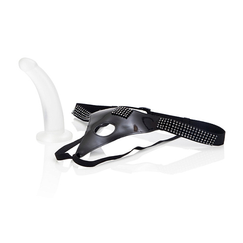 Страпон со стразами California Exotic Novelties Bound By Diamonds SE-2658-15-3