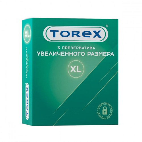 Презервативы Torex «Увеличенного размера» 2301 (3 шт)