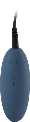 Синий массажёр простаты Shots Media BV Sailor MJU005BLU (13 см)
