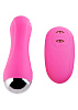 Розовый вибростимулятор с дистанционным управлением Toy Joy Touch Wizard 3006010102 (10 см)