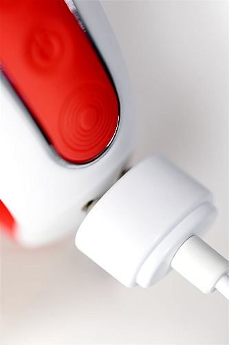 Красный вибратор с лепестками Satisfyer Power Flower J6488-V (18,8 см)