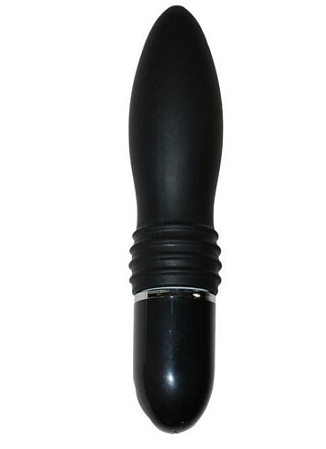 Чёрный вибромассажёр California Exotic Novelties 10-Function Adonis Explorer SE-0415-40-3 (20,3 см)