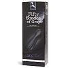 Чёрный вибромассажёр Fifty Shades of Grey Holy Cow FS-48818