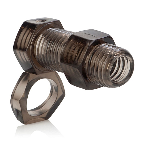 Дымчатое кольцо California Exotic Novelties Screw Me Nuts   Bolts 2 Enhancer SE-1475-50-3