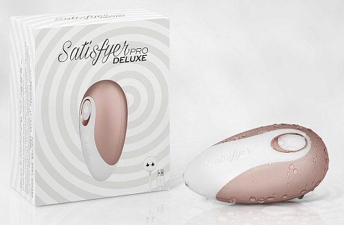 Бесконтактный бронзовый стимулятор клитора Satisfyer Pro Deluxe J2018-3