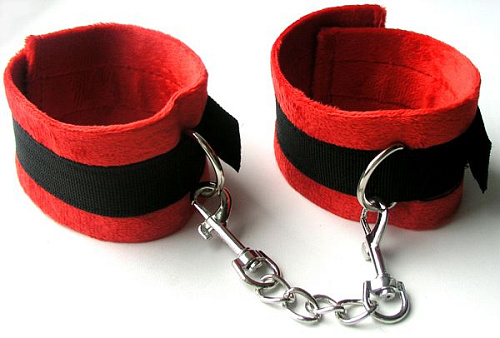 Красно-черные оковы с карабинами Notabu Bior toys MLF-90061-3