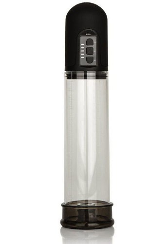 Прозрачная автоматическая перезаряжаемая помпа California Exotic Novelties Rechargeable Stamina Pump SE-1041-40-3