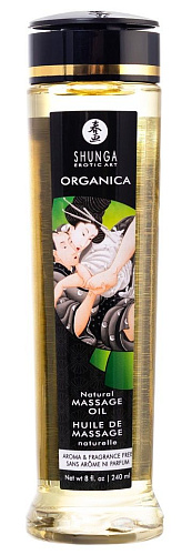Массажное масло без аромата Shunga Organica 1322 (240 мл)
