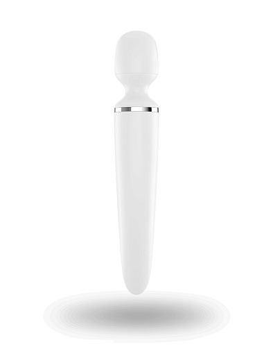 Белый вибратор Satisfyer Wand-er Woman 001227SA