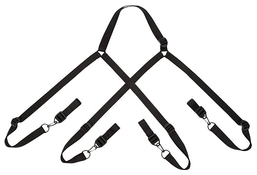 Чёрный мужской набор для подневолья Orion 2492598 1001