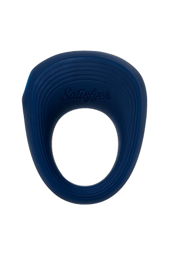Синее эрекционное кольцо на пенис Satisfyer Ring 2 J02008-13