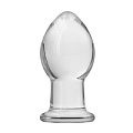 Стеклянная анальная пробка NS Novelties Crystal Small NSN-0701-11 (6,2 см)
