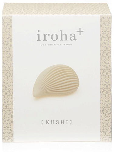 Легкий кремовый вибромассажёр Tenga IROHA KUSHI E26771