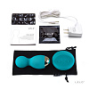 Бирюзовые вагинальные шарики с ДУ Lelo Hula Beads Ocean Blue LEL7541