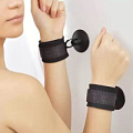 Чёрные наручи с присосками Sitabella 7050-1