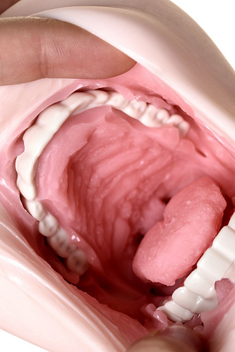 Ультра реалистичный мастурбатор-ротик телесного цвета Enjoy toys Sugofella ET-03